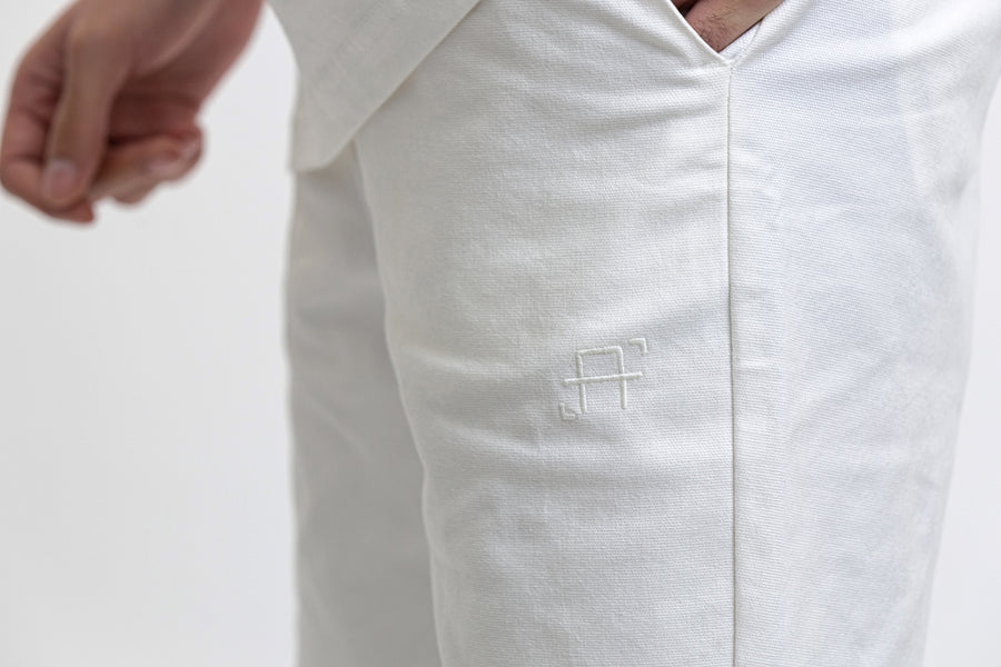 Cotton Logo Shorts
